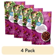 (4 pack) Great Value Dried Cranberries & Candied Pecans, 3.5 oz