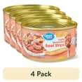thumbnail image 1 of (4 pack) Great Value Fajita Seasoned Beef Strips in Sauce, 12 oz Can, 1 of 9