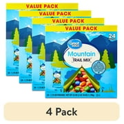 (4 pack) Great Value Mountain Trail Mix, 1.75 oz, 24 Count