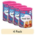 thumbnail image 1 of (4 pack) Great Value Natural Raspberry Flavor Iced Tea Drink Mix, 23.6 oz Herbal Tea, 1 of 14