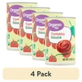 thumbnail image 1 of (4 pack) Great Value Organic Tomato Sauce, 15 oz Can, 1 of 7