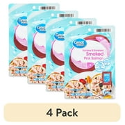 (4 pack) Great Value Premium Skinless & Boneless Smoked Pink Salmon, 2.5 oz