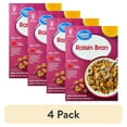 thumbnail image 1 of (4 pack) Great Value Raisin Bran Breakfast Cereal, 18.7 oz, 1 of 10