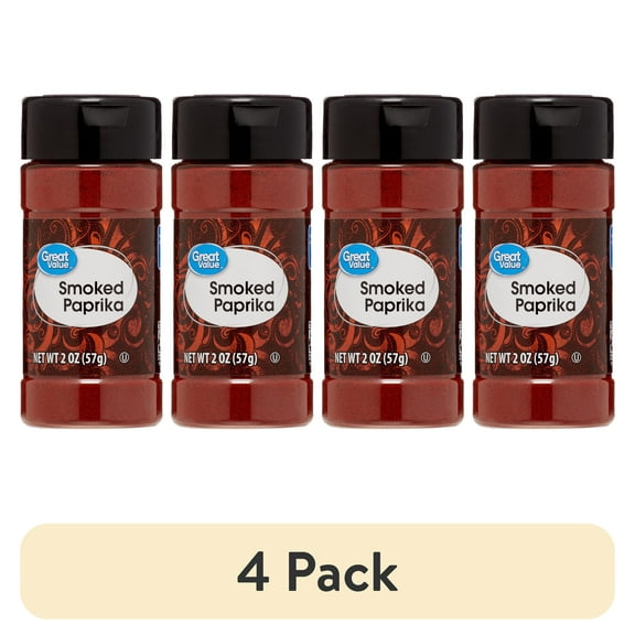(4 pack) Great Value Smoked Paprika, 2 oz
