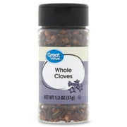 (4 pack) Great Value Whole Cloves, 1.3 oz