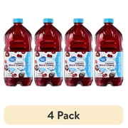 (4 pack) Great Value Zero-Sugar Cranberry Black Cherry Cocktail, 64 oz