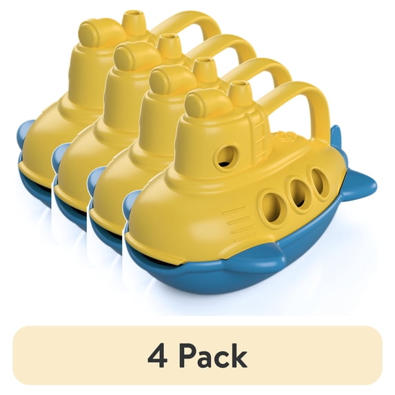 (4 pack) Green Toys Bubbling Submarine