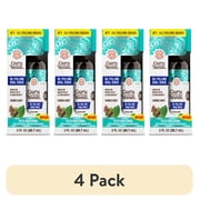 4 pack GuruNanda Farmed Mint Oil Pulling Mouthwash, Travel Size, 3 fl oz