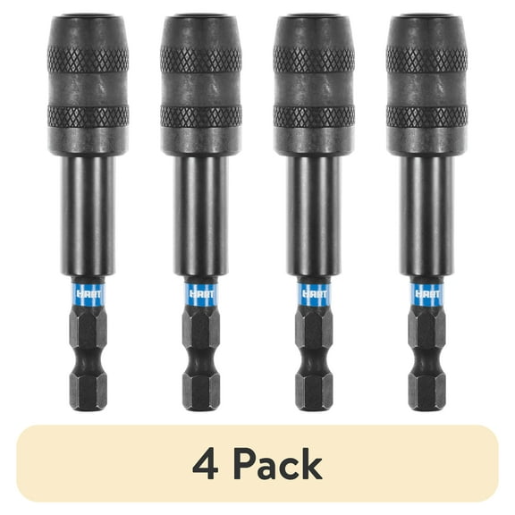 (4 pack) HART Quick Change Impact Bit Holder
