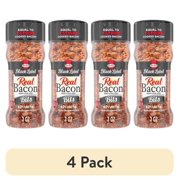(4 pack) HORMEL Real Bacon Bits Topping, Salad Topping, Shelf-Stable, 3 oz Plastic Jar