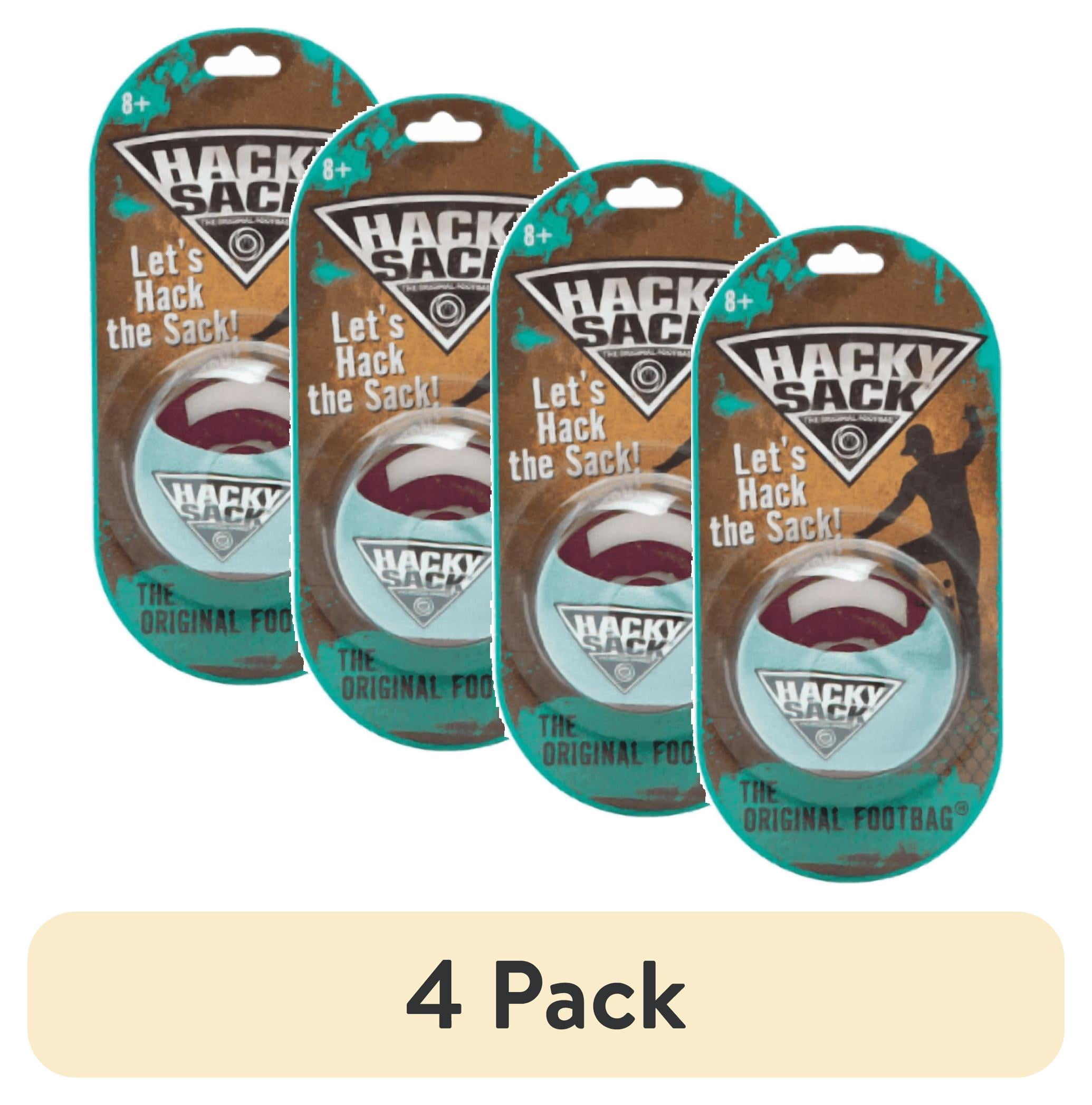 (4 pack) Hacky Sack Original Footbag 1 Piece Colors May Vary
