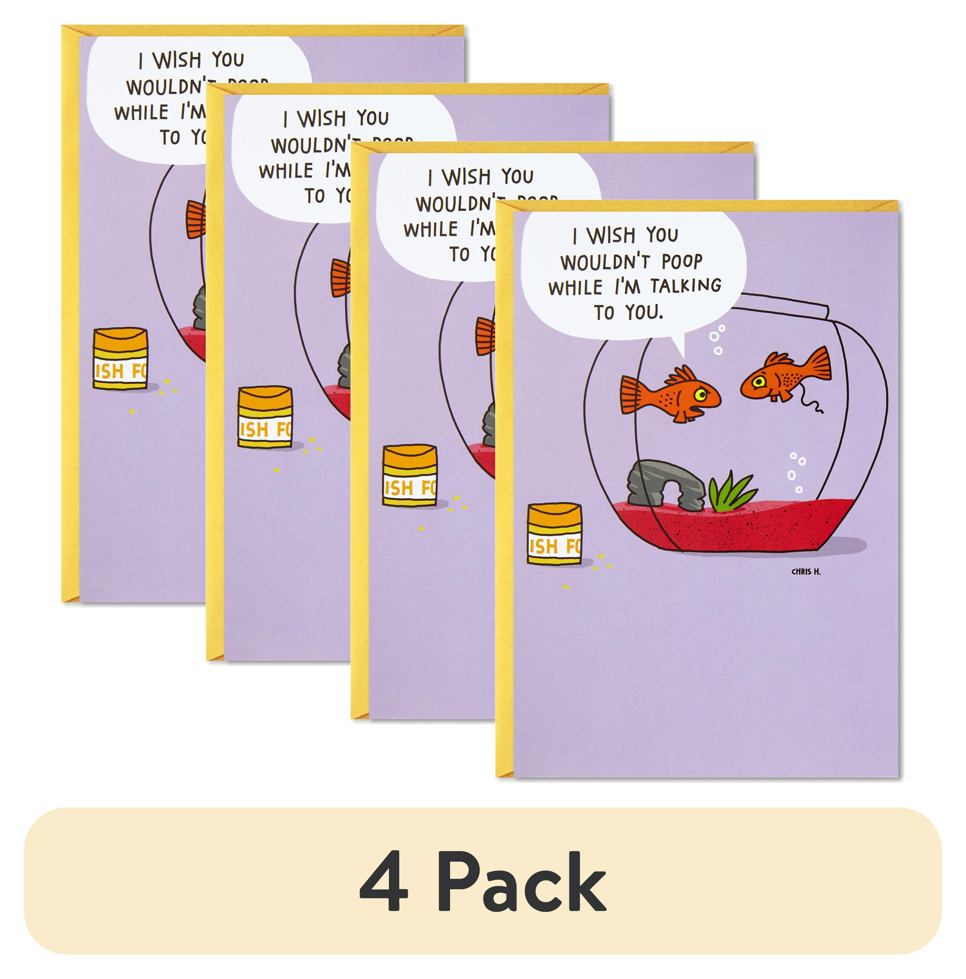 pack) Hallmark Shoebox Pack of Funny Birthday Cards (Snakes