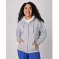 thumbnail image 1 of (4 pack) Hanes Men's & Big Men's Fleece Full Zip Up Hoodie Sweatshirt, Sizes S-3XL, 1 of 8