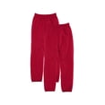 thumbnail image 1 of (4 pack) Hanes Men's and Big Men's EcoSmart Fleece Sweatpants, 32" Inseam, Sizes S-3XL, 1 of 4