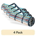 thumbnail image 1 of (4 pack) Hearth & Harbor Holiday Christmas Wrapping Paper Storage Bag Fits Up to 22 Rolls of 40", Blue, 1 of 7