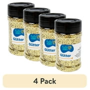 (4 pack) Hello Hobby Gold Glitter Shaker, 4 oz.