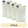 thumbnail image 1 of (4 pack) Hello Hobby White Goose Feathers, 4.75" x 0.67" x 7.75", 1 Pack, 1 of 6