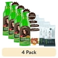 thumbnail image 1 of (4 pack) Herbishh Hair Color Shampoo for Gray Hair with 2 Stain Pouch Remover– Natural Hair Dye Shampoo – Colors Hair in Minutes – Long Lasting–500 Ml – 3-In-1 Hair Color – Ammonia-Free (Dark Brown), 1 of 13