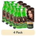 thumbnail image 1 of (4 pack) Herbishh Ultimate 3pcs Hair Color Shampoo Dye +1 Argan Hair Mask, Smooth and Long Lasting for Grey Hair Men & Women Easy & Quick to Use-Combo4 (Dark Brown), 1 of 7