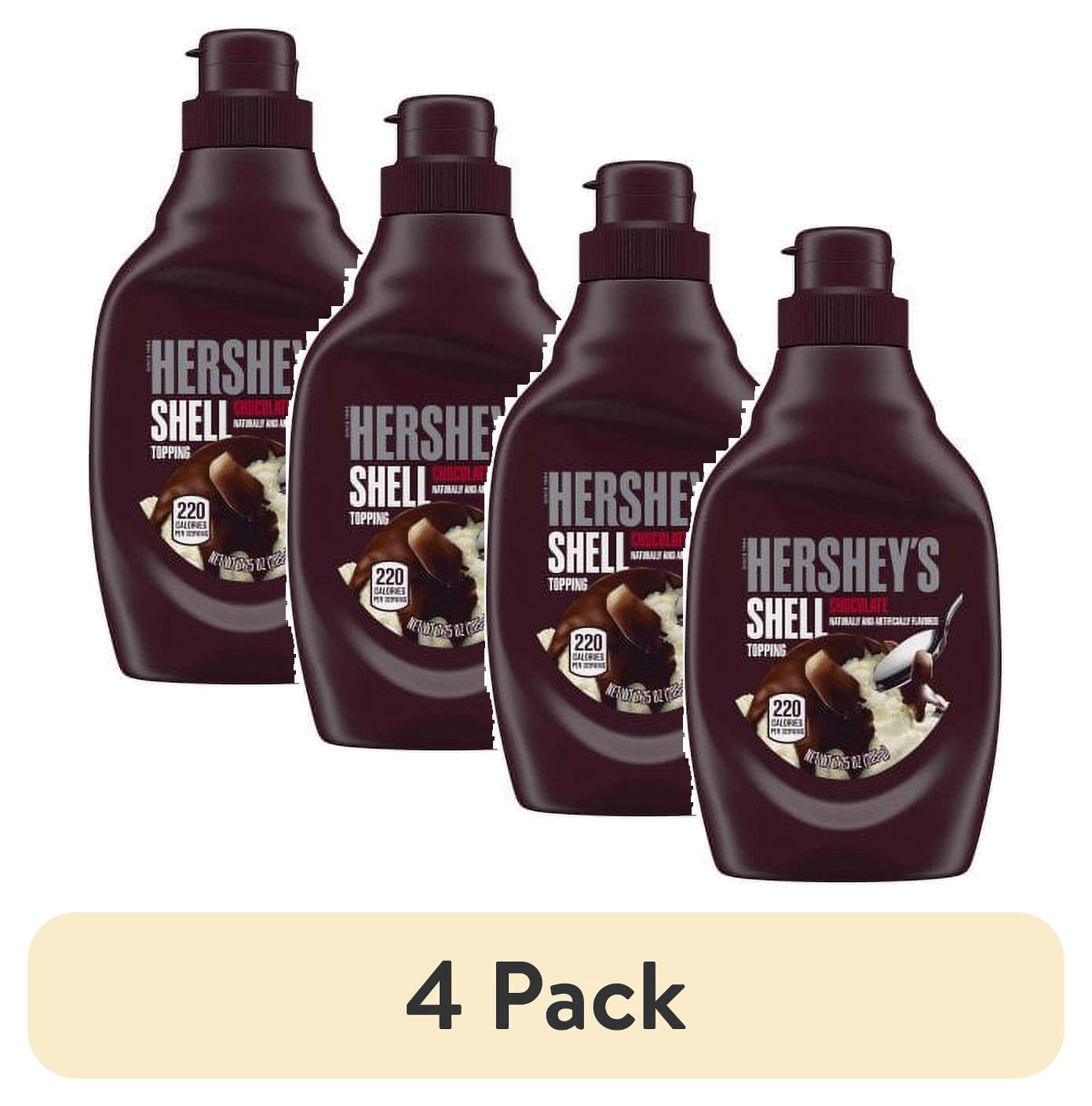 (4 pack) Hershey's Chocolate Shell Topping - Walmart.com