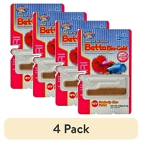 (4 pack) Hikari Betta: Betta Bio-Gold Baby Pellet Specialists' Fish Food Formula For Bettas, 2.5 Grams