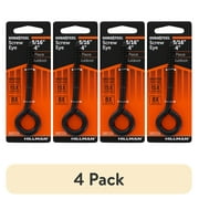 (4 pack) Hillman Durasteel Eye Bolt, 5/16" x 4 Steel Outdoor Eye Bolt