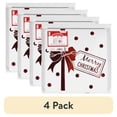 thumbnail image 1 of (4 pack) Holiday Time White Merry Christmas Square Boxes 4 Count, 1 of 6