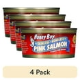thumbnail image 1 of (4 pack) Honey Boy Skinless Boneless Pink Salmon, 6 oz, 1 of 6