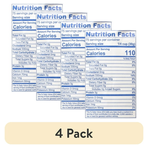 (4 pack) Hudson Cream: Self-Rising Bleached Enriched Flour, 5 Lb