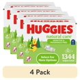 thumbnail interactive-video image 1 of Huggies Natural Care Sensitive Baby Wipes – Unscented, 6 Flip-Top Packs (288 Wipes Total) 1 of 5