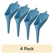 (4 pack) Hyper Tough DEF Diesel Exhaust Fluid Plastic Funnel Blue, 10732WRHT
