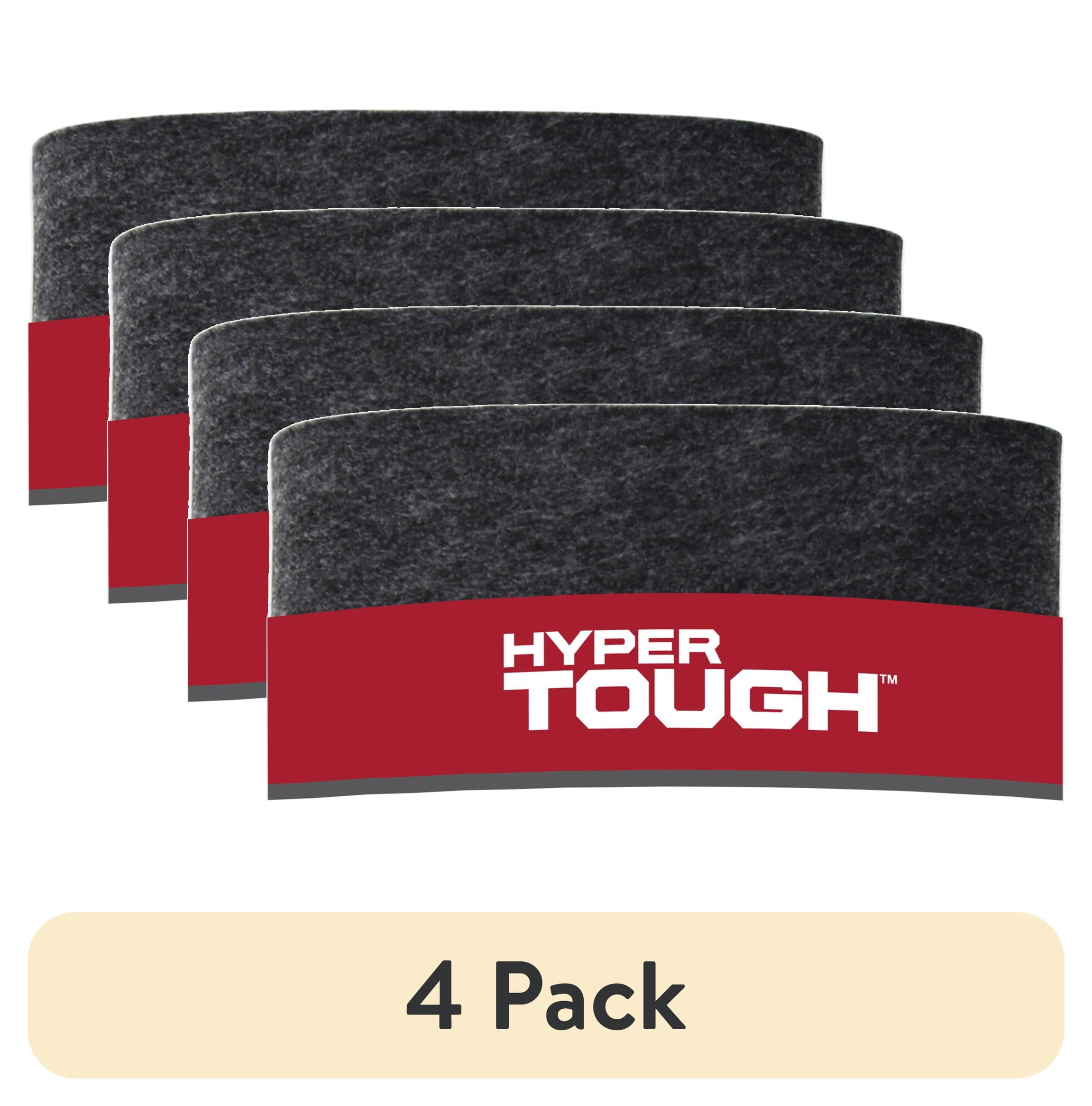 (4 pack) Hyper Tough Garage Mat, 8 ft x 5 ft, Charcoal Grey, Waterproof Floor Protection, Model GFMCW852PDQ