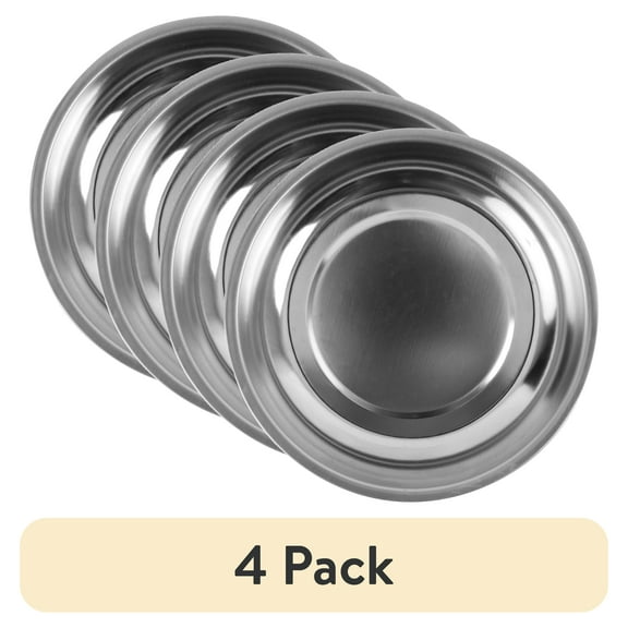 (4 pack) Hyper Tough Magnetic Cup Organizer for Holding Nuts and Bolts, 6-inch Cup Diameter