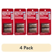 (4 pack) Hyper Tough Single Edge Razor Blades, Paper Wrapped in Dispensers, 10 Pack