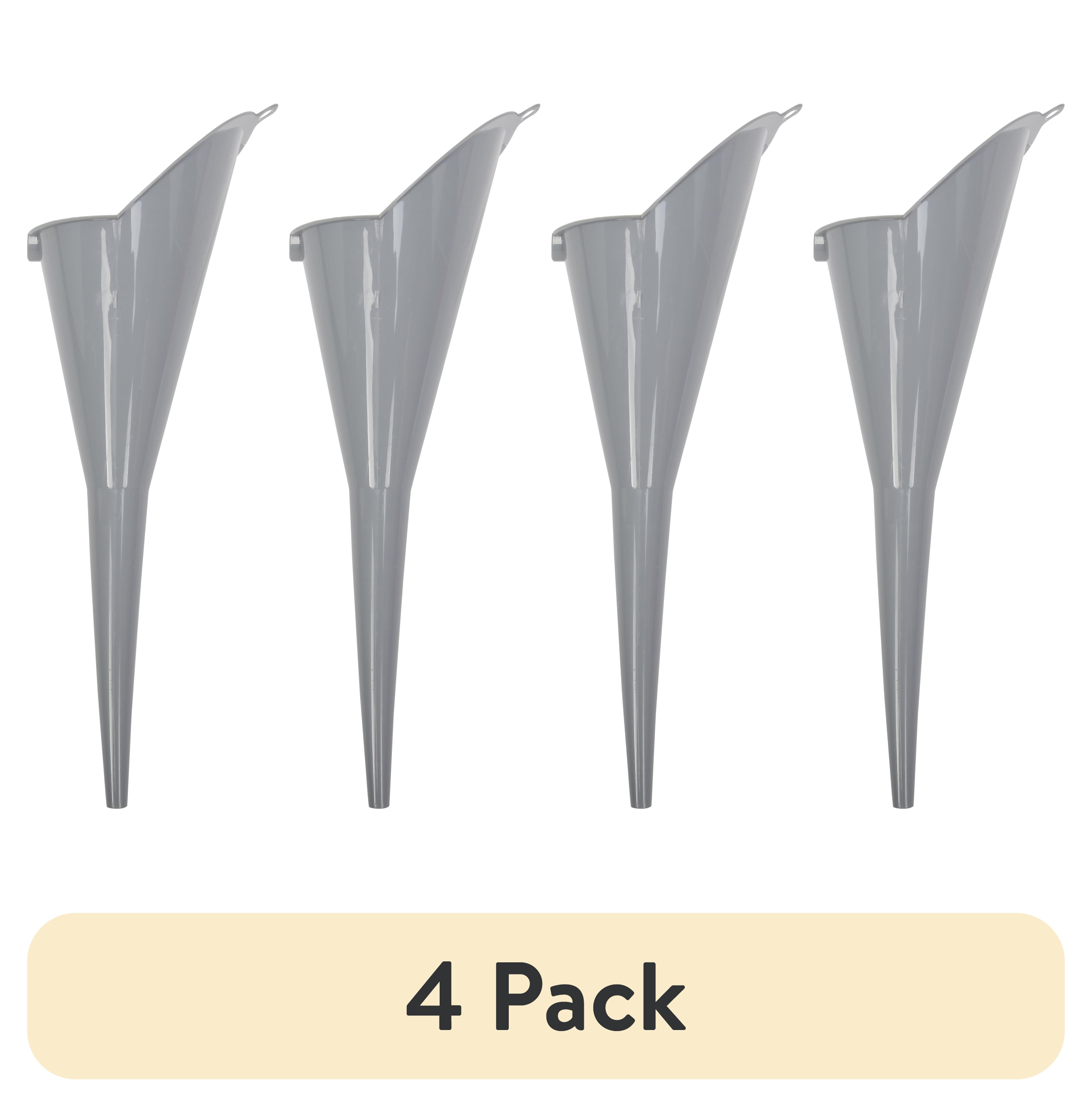 (4 pack) Hyper Tough Small Vehicle Engine Funnel Type, Htsmf-2020, Gray