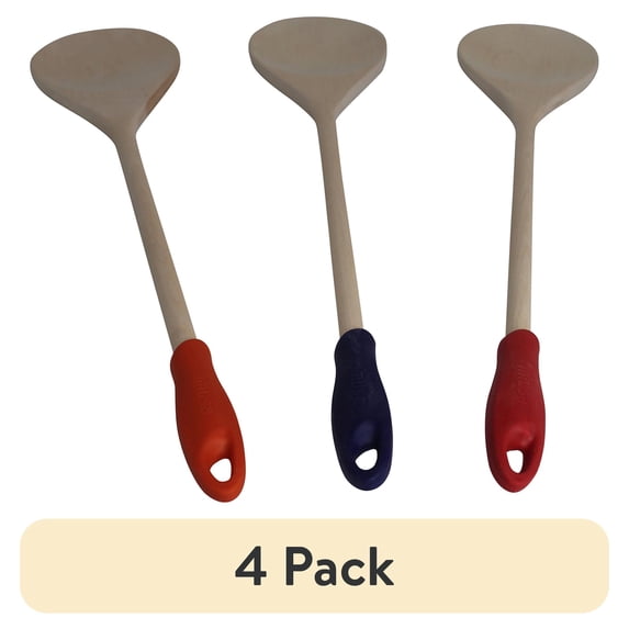 IMUSA 18 Jumbo Wood Cooking Spoon - Heat-Resistant Handle - Walmart.com