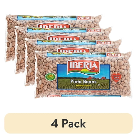 (4 pack) Iberia Pinto Beans, 16 oz