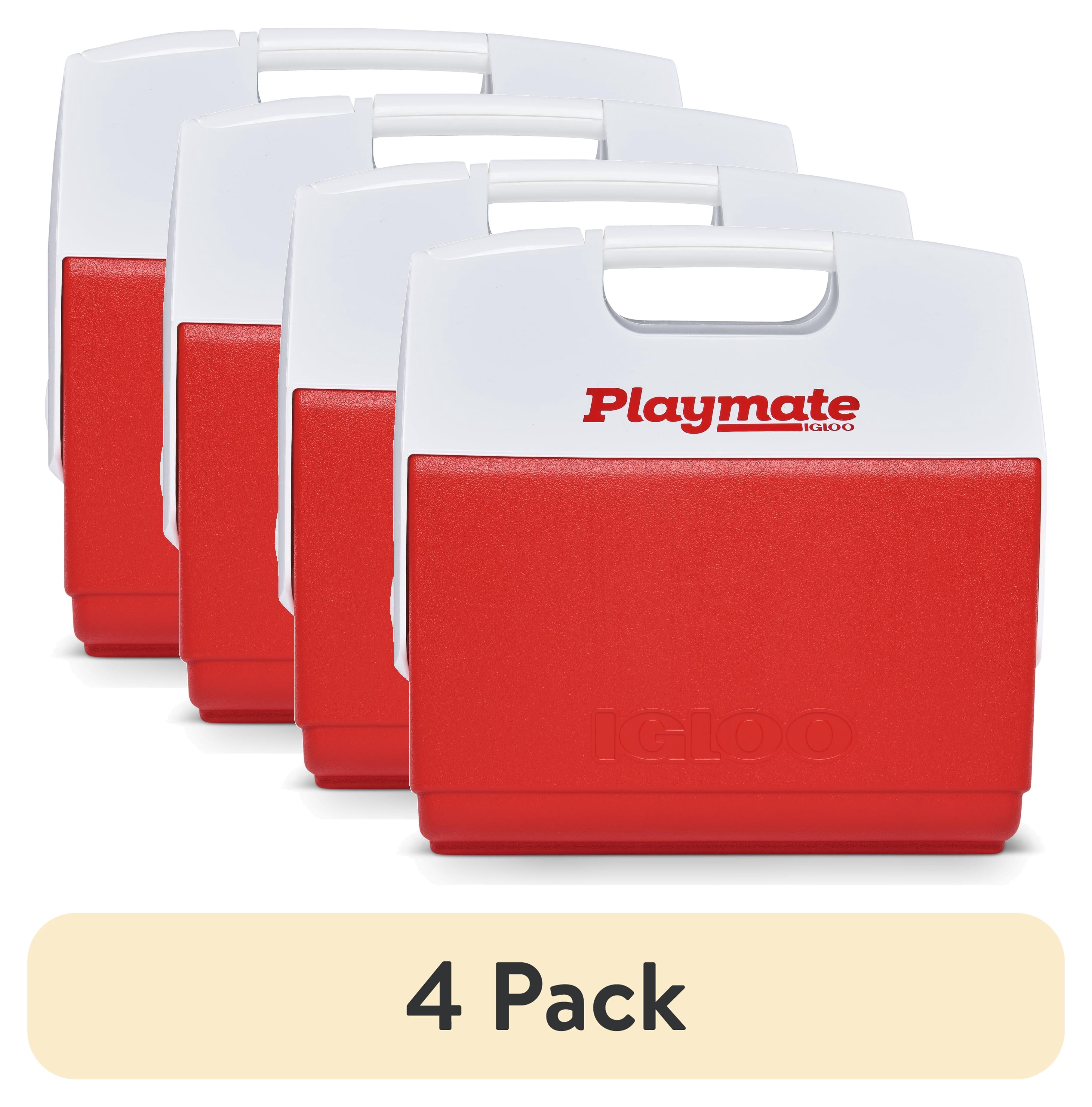 Igloo Playmate Elite Cooler In Red - 16 Qt Personal Cooler, Holds 30 Cans, Portable With Push-Button Lid - View #2