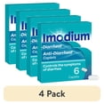 thumbnail interactive-video image 1 of (4 pack) Imodium A-D Diarrhea Relief Caplets, Loperamide Hydrochloride, 6 Count, 1 of 15