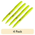 thumbnail image 1 of (4 pack) Integra Pen Style Fluorescent Highlighters Chisel Marker Point Style - Yellow - 12 / Dozen, 1 of 3