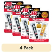 4 pack J-B Weld KwikWeld Twin Tube- 2 oz Epoxy Adhesive Gray