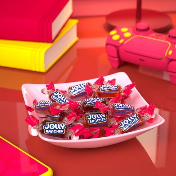 4 pack-JOLLY RANCHER Awesome Reds Assorted Fruit Flavored Hard Candy Bag, 11.2 oz