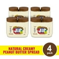 thumbnail image 1 of (4 pack) Jif Natural Creamy Peanut Butter Spread Twin Pack, 80-Ounce, 1 of 9