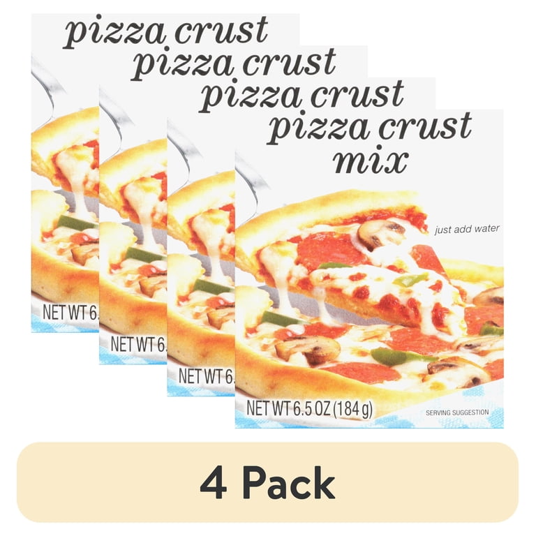 4 pack) Jiffy Pizza Crust, Dry Mix, 6.5 oz Box - Walmart.com