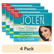 4 pack Jolen Creme Bleach Original, 4 Oz