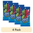 thumbnail image 1 of (4 pack) Jolly Rancher Ropes Watermelon and Green Apple Flavored Candy, Bag 6 oz, 1 of 9