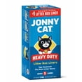 thumbnail image 1 of (4 pack) Jonny Cat Heavy Duty Jumbo w/Drawstring Litter Box Liners, 5 ct, 1 of 6