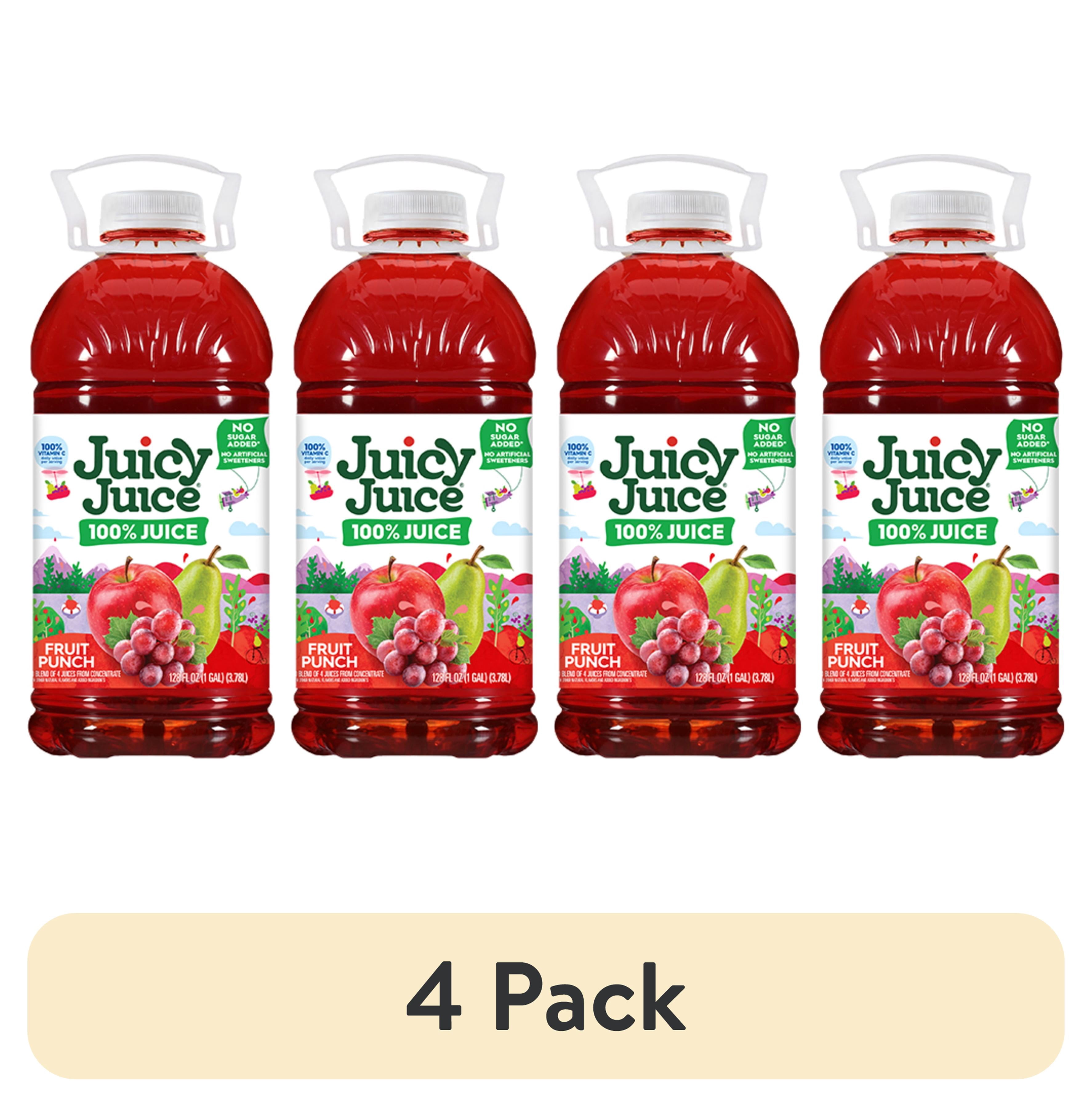 juicy Juicy Juice 100% Juice, Fruit Punch, 64 fl oz Bottle