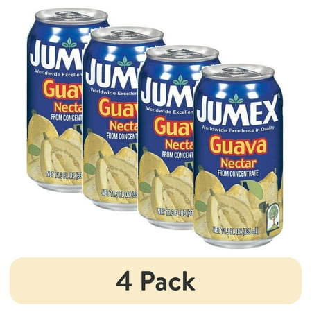 (4 pack) Jumex Guava Nectar Juice, 11.3 fl oz
