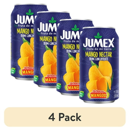 (4 pack) Jumex Mango Nectar Juice, 11.3 fl oz